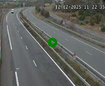 Caméra autoroute A75 à hauteur de la sortie 49 Le Caylar en direction de Montpellier