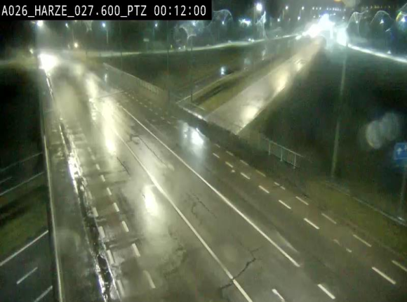 Caméra autoroute Belgique - Sougné-Remouchamps,E25 direction Luxembourg