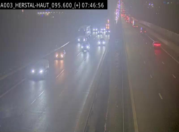 Webcam autoroute Belgique - Herstal - E40 direction Aix-la-Chapelle - BK 97