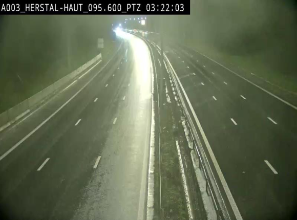 Webcam E40 à Herstal en direction de Liège et en provenance d'Aachen