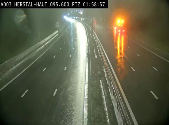 Webcam E40 à Herstal en direction de Liège et en provenance d'Aachen