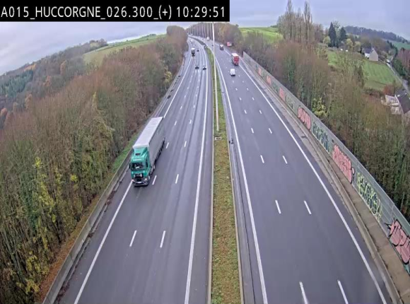 Webcam autoroute Belgique - Viaduc de Huccorgne - E42