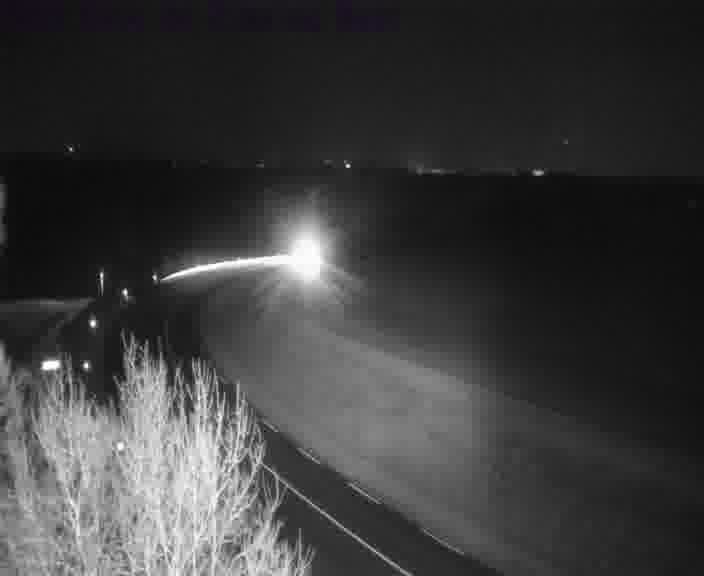 Webcam sur la D603 située en haut de la Côte de Zimming. Vue orientée vers Saint-Avold.