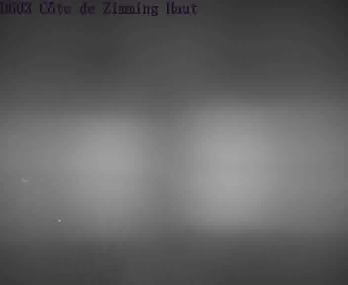 Webcam sur la D603 située en haut de la Côte de Zimming. Vue orientée vers Saint-Avold.