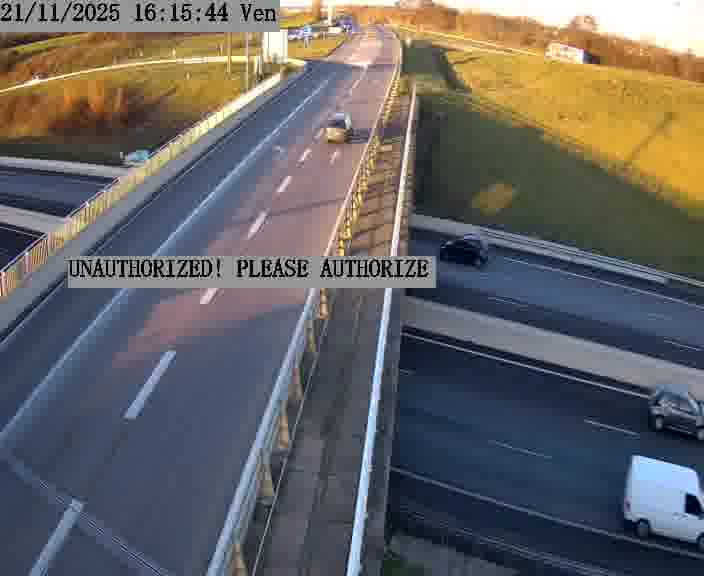 Caméra de trafic sur D1 (France) à Argancy, orientée vers Thionville, permettant d’évaluer fluidité, incidents et densité automobile.