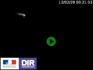 Webcam au niveau du col de Bois Clair à hauteur de Cluny sur la N79. Vue orientée vers Mâcon