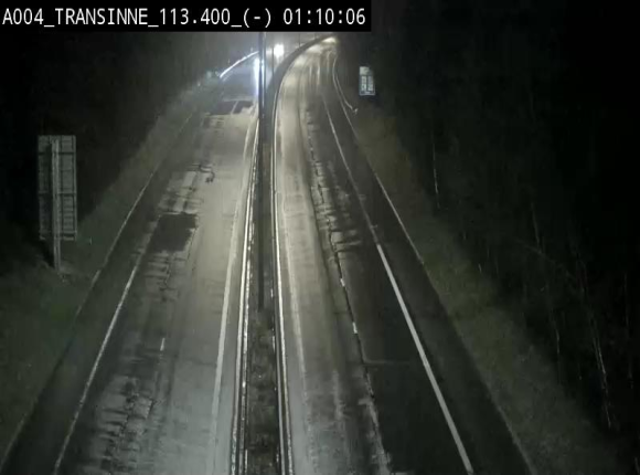 Caméra trafic E411 (A4) - Transinne direction Namur - BK 113.425