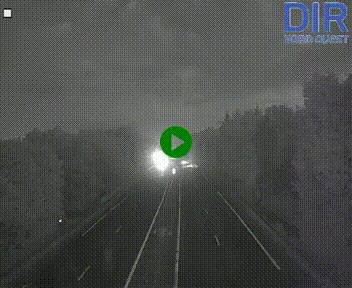Webcam sur le périphérique de Caen (N814) à l'est de la ville, à Mondeville hauteur de la sortie 2, Presqu'île-Rives de l'Orne, au bout de l'autoroute A13
