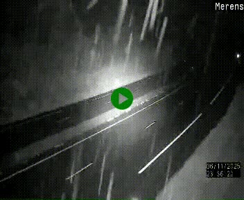 Webcam dans les Pyrénées à hauteur de Mérens-les-Vals sur N320, en direction de Pas de la Casa (Andorre)