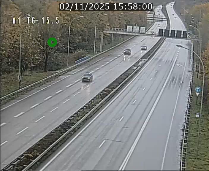 Traffic live webcam Luxembourg Munsbach - A1 direction Luxembourg - BK 15.5