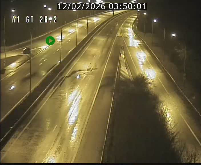 Traffic live webcam Luxembourg Grevenmacher - A1 direction Allemagne - BK 26.2