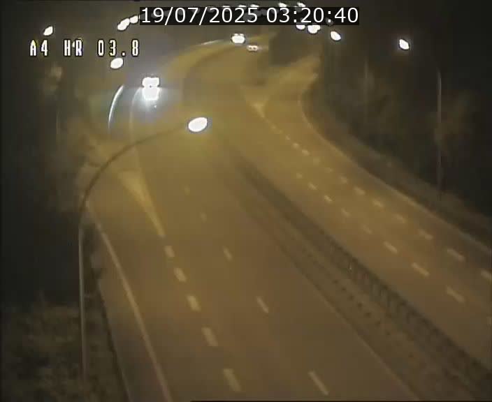 Webcam traffic A4 Luxembourg - BK 3.8 - Leudelange (direction Esch sur Alzette)