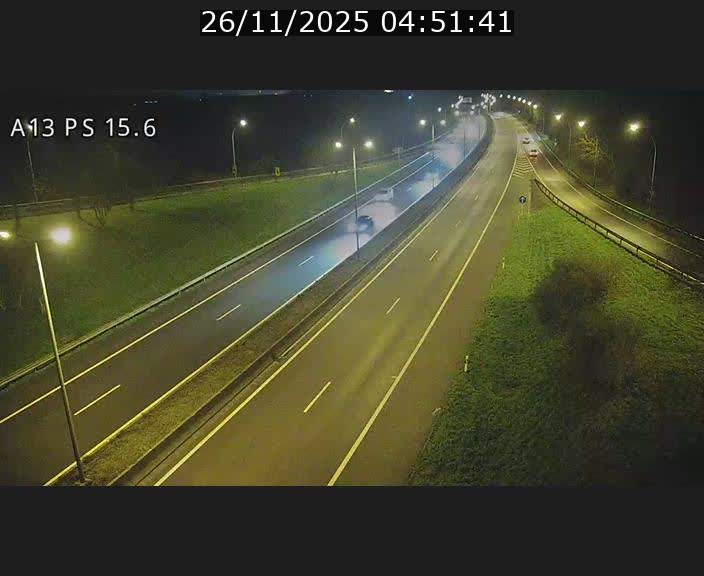 Traffic live webcam Luxembourg Kayl - A13 direction Dudelange - BK 15.6