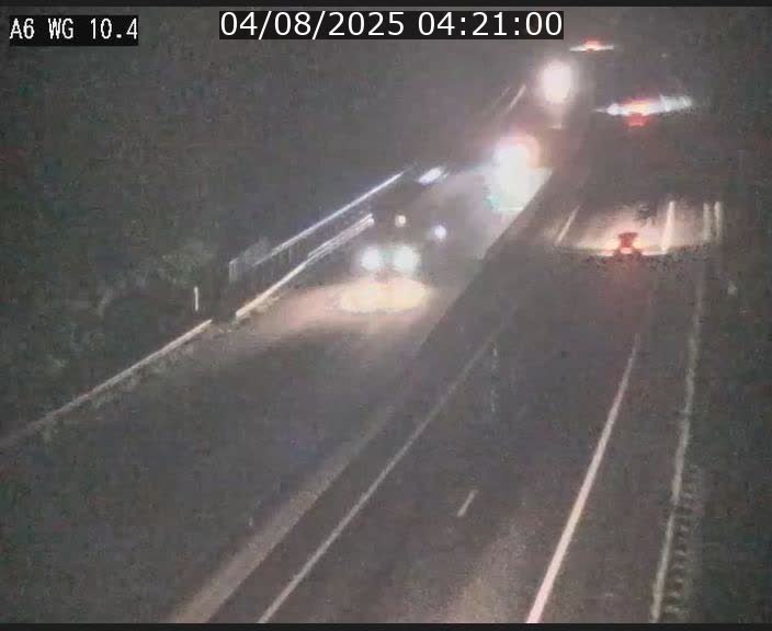 Traffic live webcam Luxembourg Mamer - A6 - BK 10.4 - direction Luxembourg/France/Allemagne