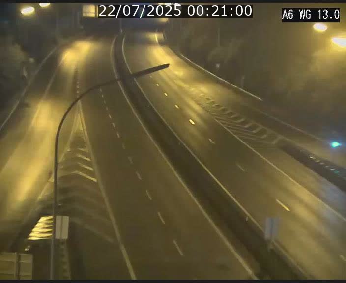 Traffic live webcam Luxembourg Mamer - A6 - BK 13 - direction Luxembourg/France/Allemagne