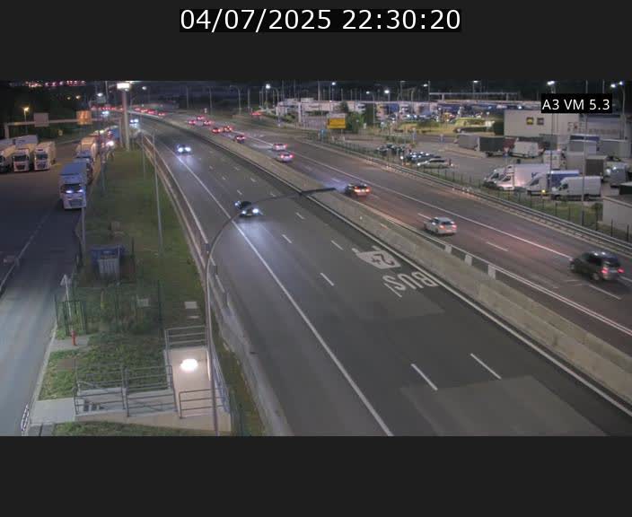 Traffic live webcam Luxembourg Aire de Berchem - A3 - BK 5 - direction France