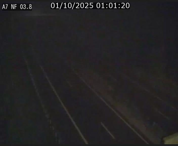 Webcam autoroute A7 au Luxembourg à la sortie du Tunnel Stafelter vers le Nord