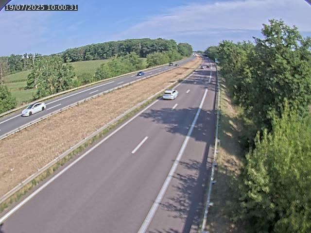 Caméra autoroute France - A31, Fey direction Metz