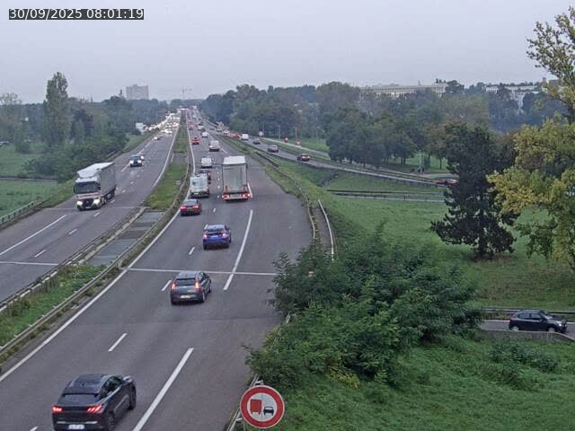 Caméra autoroute France - A31, Metz-centre direction Thionville
