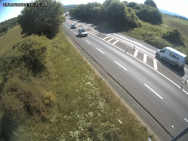 Caméra autoroute France - N52, Mont-saint-Martin vers Luxembourg