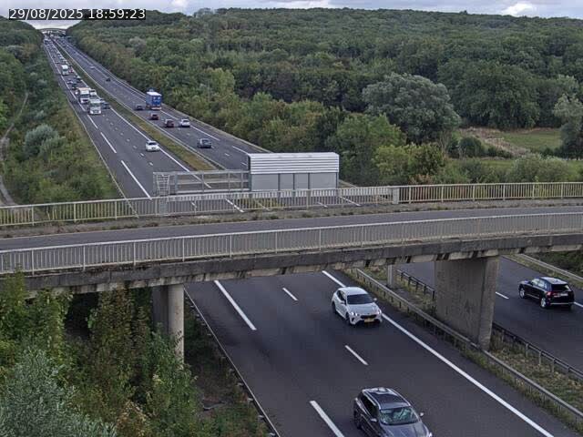 Caméra autoroute France - A31, Zoufftgen direction Luxembourg-ville, à la frontière entre la France et le Luxembourg
