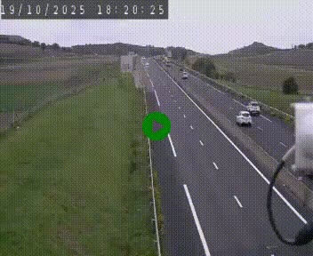Caméra autoroute A75 à hauteur de Le Crest, en direction de Montpellier
