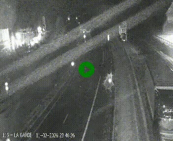 Caméra autoroute A75 à hauteur du col du rocher blanc en direction de Montpellier