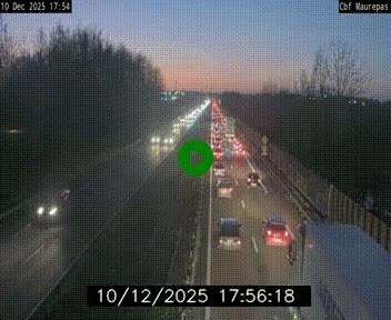 Webcam sur le périphérique de Rennes (N136) à hauteur de Maurepas, au nord de la ville