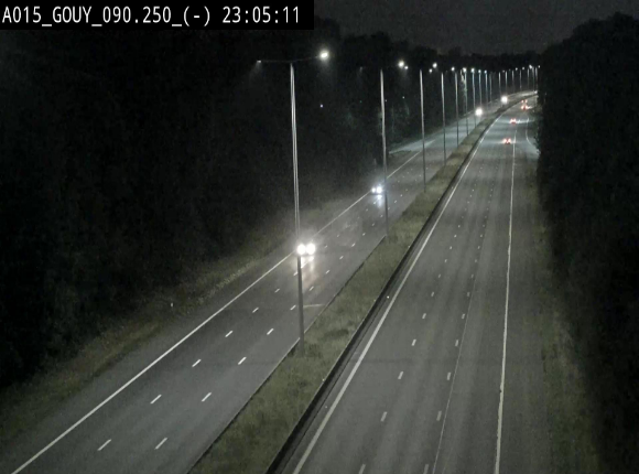 Webcam autoroute Belgique - Gouy-lez-piéton - E42 - BK 90.3