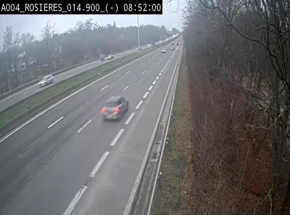 Webcam traffic E411(A4) - BK 14.4 - Rosières