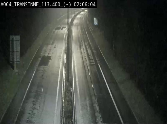 Caméra trafic E411 (A4) - Transinne direction Namur - BK 113.425