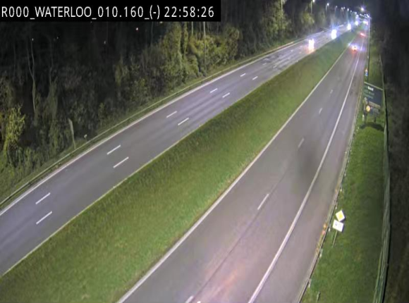 Webcam autoroute Belgique - Waterloo - R0 (ring de Bruxelles) - BK 12.3