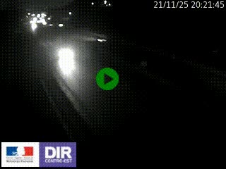 Webcam routière à Saint-Etienne-Terrenoire sur la RN88 avant la jonction entre l'A72 et le Boulevard Périphérique de Saint-Etienne