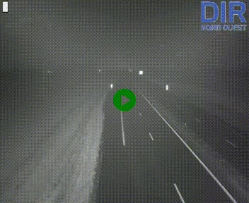 Webcam sur A84 à hauteur de l'échangeur de Poilley avec la N175, au sud d'Avranches