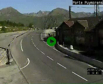 Webcam Col du Puymorens sur N320, en direction de Pas de la Casa (Andorre)