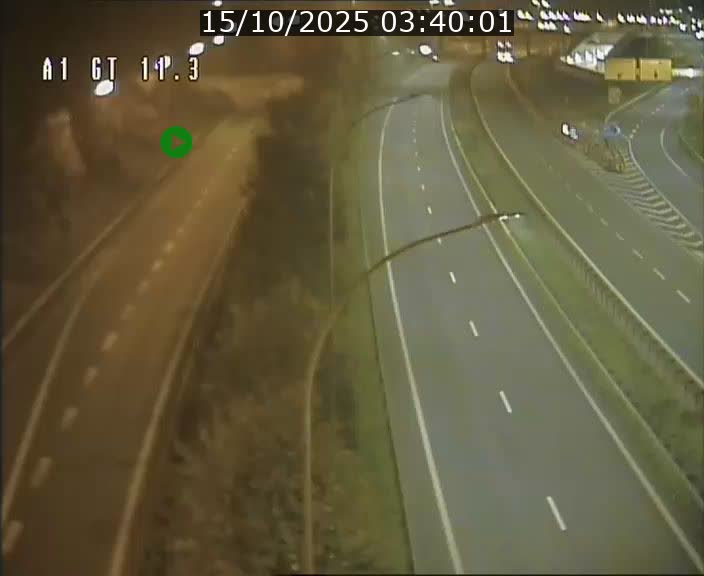 Traffic live webcam Luxembourg Senningerberg - A1 direction Allemagne - BK 11.3