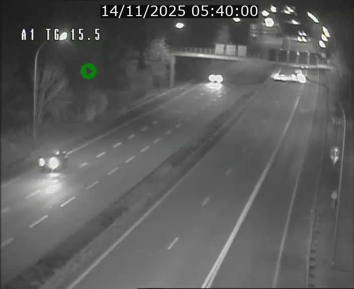 Traffic live webcam Luxembourg Munsbach - A1 direction Luxembourg - BK 15.5