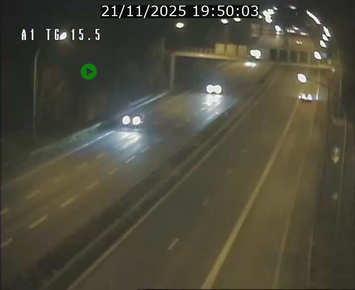 Traffic live webcam Luxembourg Munsbach - A1 direction Luxembourg - BK 15.5