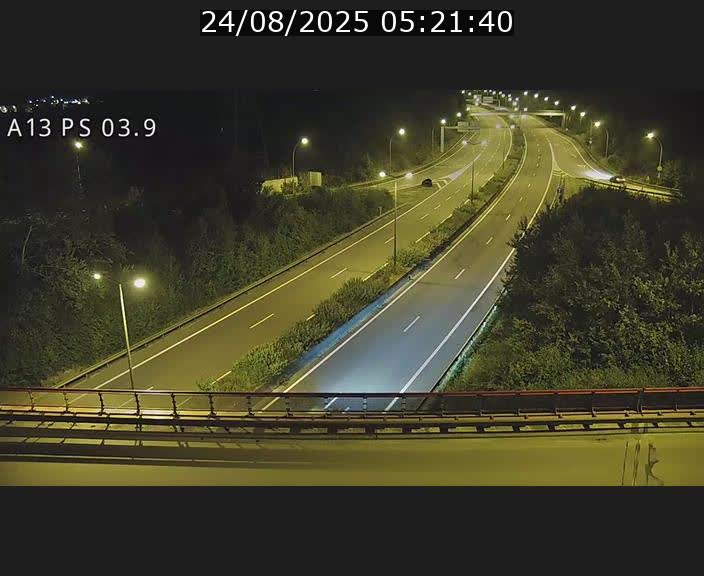 Traffic live webcam Luxembourg Differdange - A13 direction Esch-sur-Alzette - BK 3.9