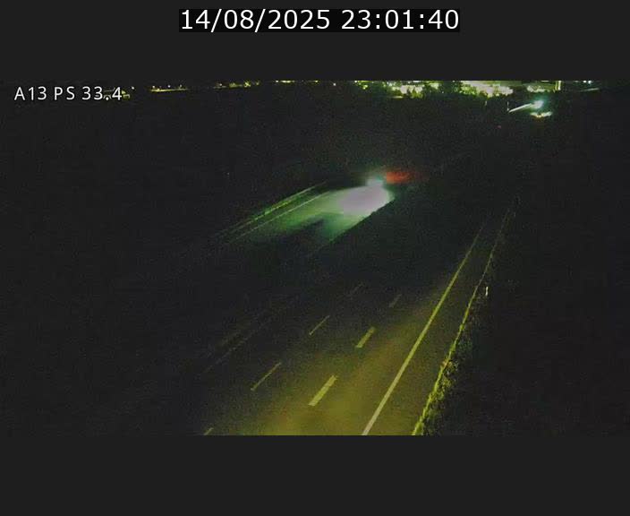 Webcam trafic sur A13 à hauteur de Mondorf-les-Bains en direction d'Altwies