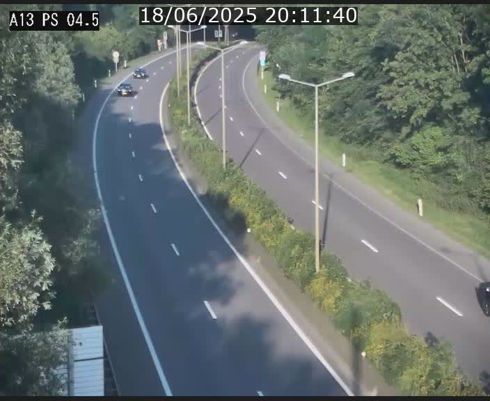 Traffic live webcam Luxembourg Differdange - A13 direction Esch-sur-Alzette - BK 4.5