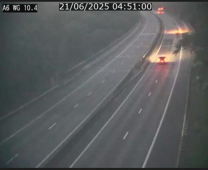 Traffic live webcam Luxembourg Mamer - A6 - BK 10.4 - direction Luxembourg/France/Allemagne