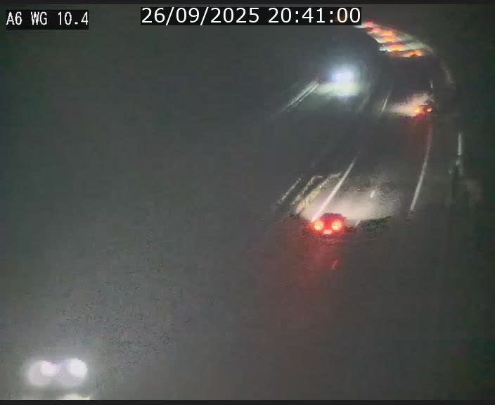 Traffic live webcam Luxembourg Mamer - A6 - BK 10.4 - direction Luxembourg/France/Allemagne