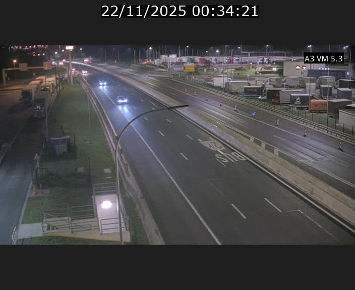 Traffic live webcam Luxembourg Aire de Berchem - A3 - BK 5 - direction France