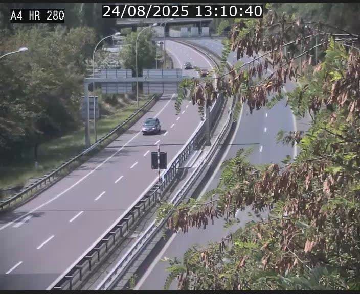 Webcam traffic A4 Luxembourg - BK 0.2 - P+R Bouillon (direction Luxembourg)