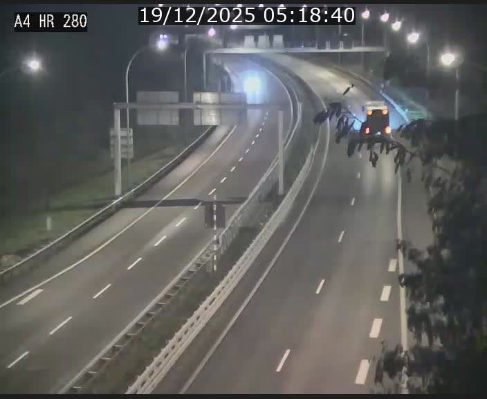 Webcam traffic A4 Luxembourg - BK 0.2 - P+R Bouillon (direction Luxembourg)