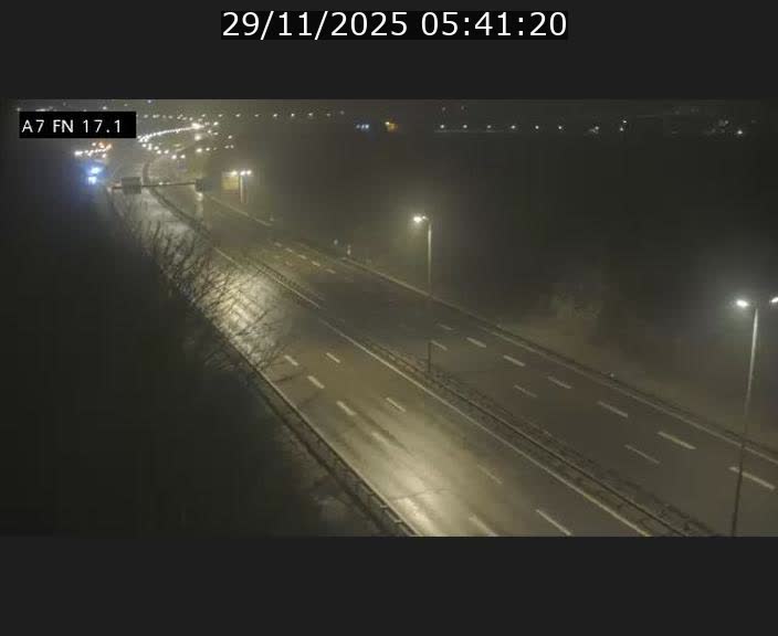 Caméra trafic Luxembourg - A7, Merscherbierg direction Mersch