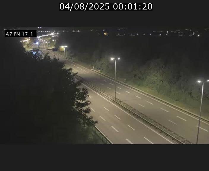 Caméra trafic Luxembourg - A7, Merscherbierg direction Mersch