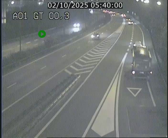 Traffic live webcam Luxembourg Croix de Gasperich - A1 direction Kirchberg - BK 0.3
