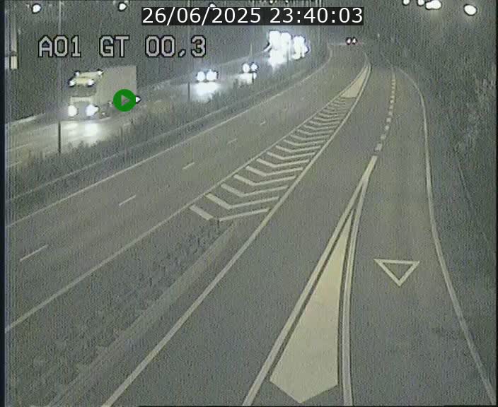 Traffic live webcam Luxembourg Croix de Gasperich - A1 direction Kirchberg - BK 0.3
